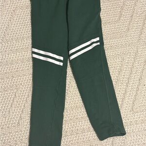 Tea CollectionKids Green Joggers with sport stripes, size 10